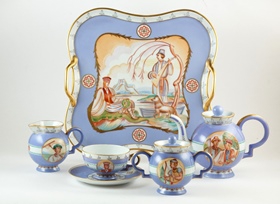 Unique china sets from Peter Avens’ private collection in Riga Porcelain Museum