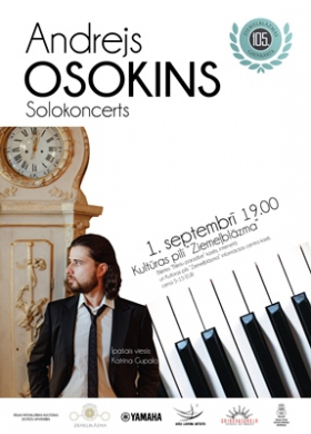 Sagaidot savu 105. gadskārtu, kultūras pils “Ziemeļblāzma” piedāvā Andreja Osokina solokoncertu