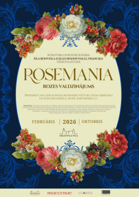Muzejs “Rīgas Jūgendstila centrs” piedalās izstādē “Rosemania. Rozes valdzinājums” Jēkabpilī