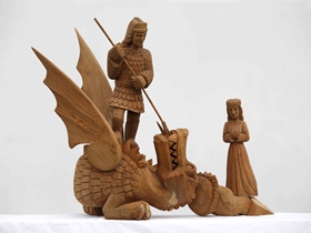 Exhibition “Lithuanian Sacral Wooden Sculpture and Wooden Architecture” at Riga St. Peter’s Church