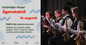 Brass band concert in Cultural space STROPS