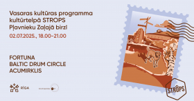 Vasaras kultūras programma kultūrtelpā "Strops" Pļavnieku Zaļajā birzī gatavojas dziesmu un deju svētkiem