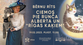 Albert the Cat invites you to Children's Morning at the museum "Riga Art Nouveau Center".