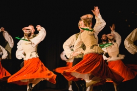 Tautas deju koncerts “Ziemas raksti” Kultūras centrā “Iļģuciems”