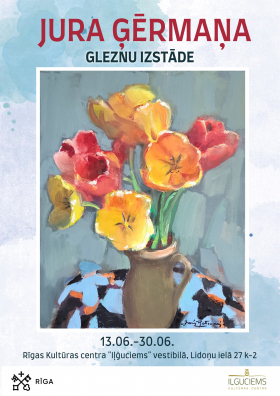 Exhibition of the latest works of Juris Ģērmanis at the Riga Culture Center "Iļguciems"