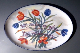 Rīgas Jūgendstila centrā būs skatāma  Ineses Brants porcelāna darbu izstāde “Vij ziedus ap galvu...”
