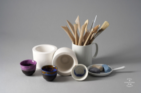 Molding workshop at the Riga Porcelain Museum