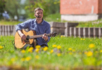 Guitarist Kārlis Kazāks with songs and stories about touring Latvia