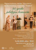 The Medieval music ensemble "Freska" invites you to a 20-year anniversary concert