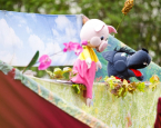 Culture space "STROPS" program "Summer in the pine garden" invites you to the Puppet Theater in the pine garden.