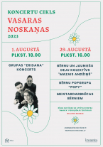 The second concert of the “Vasaras noskaņas” ("Summer mood") concert series
