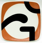 Dace Blūma. Solo exhibition “Games with Letters on Porcelain”