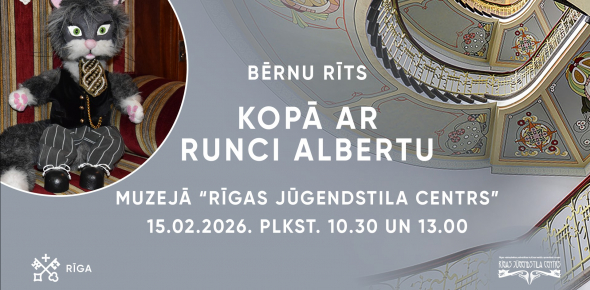 Maskām veltīts bērnu rīts muzejā “Rīgas Jūgendstila centrs”