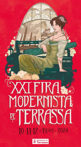 From May 10 to 12, the museum "Riga Art Nouveau Center" presents Riga at the international art nouveau exhibition in Terassa