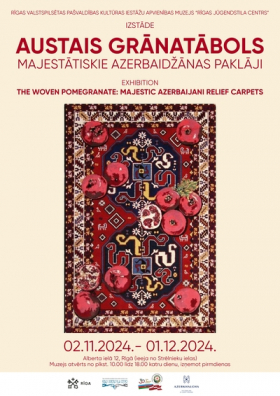 “Austais granātābols: majestātiskie Azerbaidžānas paklāji”