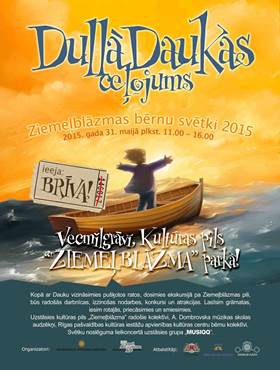 Dullais Dauka Ziemeļblāzmas bērnu svētkos