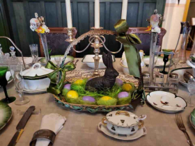 Lieldienu noskaņa muzejā “Rīgas Jūgendstila centrs”