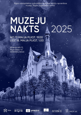 Muzeju nakts muzejā “Rīgas Jūgendstila centrs”