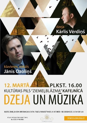 Kārļa Vērdiņa dzeja un Jāņa Ozoliņa mūzika koncertā Kultūras pilī “Ziemeļblāzma”