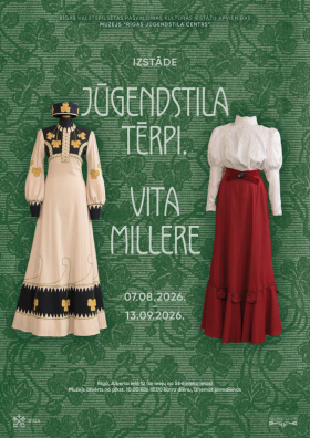 Izstāde "Jūgandstila tērpi. Vita Millere"