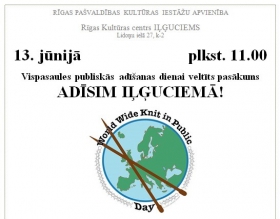 Pasākums rokdarbniecēm „Adīsim Iļģuciemā!”