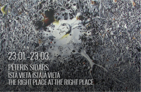 Pēteris Sidars "The right place at the right place"