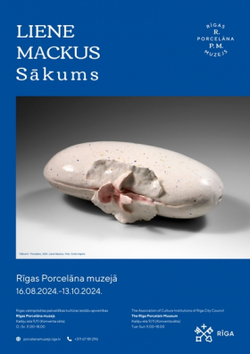 Lienes Mackus personālizstāde “Sākums” Rīgas Porcelāna muzejā