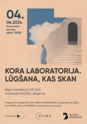 Rīgas kamerkoris “Ave Sol” atskaņos “Kora laboratorija. Lūgšana, kas skan”