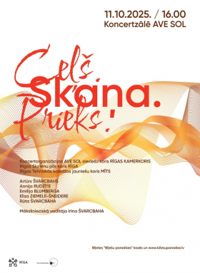Mūzikas ceļojums koncertā “Ceļš. Skaņa. Prieks.”
