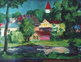 JĀŅA VEISA gleznu izstāde