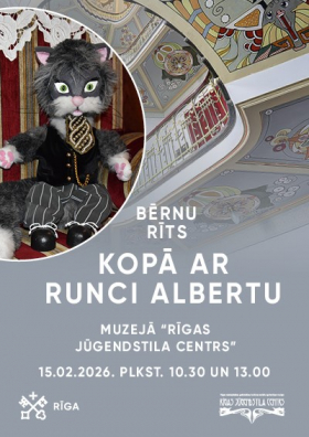 Maskām veltīts bērnu rīts muzejā “Rīgas Jūgendstila centrs”