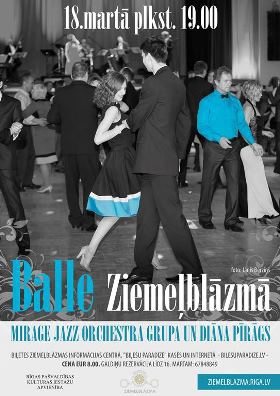 Deju zelta izlase Ziemeļblāzmas tradicionālajā ballē kopā ar Diānu Pīrāgs un “Mirage Jazz Orchestra”