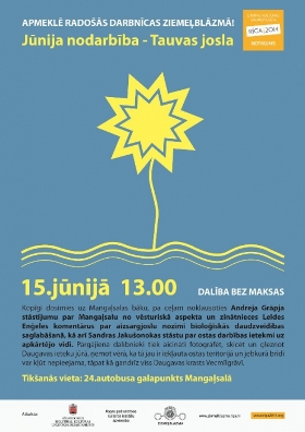 Ziemeļblāzmas svētdienas mākslas skolas sestā nodarbība TAUVAS JOSLA