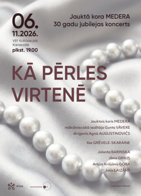 "Medera" 30 gadu jubilejas koncerts "Kā pērles virtenē"