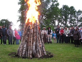 Ielīgošanas pasākums "Jāņu diena lepni nāca" Imantā