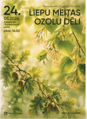 Rīgas sieviešu un vīru koru koncerts “Liepu meitas ozolu dēli”
