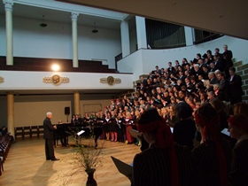 „Rīgas koru mēnesis 2015” Latvijas Universitātes Lielajā aulā