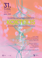 “Cocktail” – A Latvian Pop Music Programme by the Kokle Ensemble Cantata