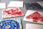 Flīžu apgleznošanas darbnīca Rīgas Porcelāna muzejā