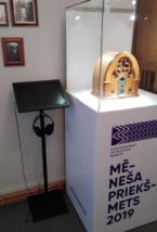 Rakstnieka Dzintara Soduma radio un tikšanās ar rakstnieci Noru Ikstenu Čaka muzejā