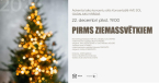 Koncertu cikla "Gadalaiku krāsas" koncerts “Pirms Ziemassvētkiem”