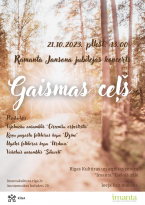 Ramants Jansons anniversary concert "Path of Light" (“Gaismas ceļš”).