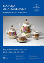 Gajana Agadzanjana's solo exhibition “The New Life of Riga Porcelain” at the Riga Porcelain Museum