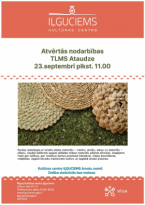 Atvērtā nodarbība MELDRU PĪŠANĀ Rīgas Kultūras centrā "Iļģuciems"