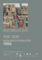 Exhibition 'Terra' by the artist Sanita Ābelīte