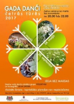 GADA DANČU 2017 pēdējā tūre “Ziema” Kultūras un atpūtas centrā „Imanta” 22. novembrī