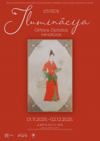 Gülhisa Diptaş Miniature Exhibition “Illumination” at the Riga Art Nouveau Centre