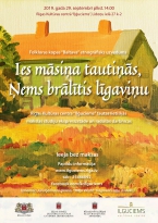 Miķeļdienas pasākums “Ies māsiņa tautiņās, ņems brālītis līgaviņu” Iļģuciemā