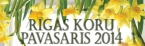RĪGAS KORU PAVASARA 2014 koncerti aprīlī