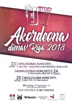 Starptautiskā labdarības festivāla “Akordeona dienas - Rīga 2018”  koncerti Rīgas Sv. Pētera baznīcā